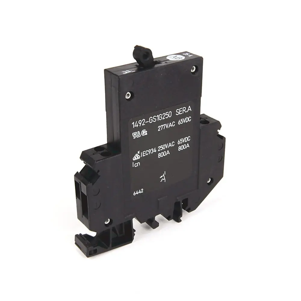 Allen-Bradley 1492-GS1G200 Bulletin 1492 miniature circuit breaker (MCB) for supplementary protection, 1-pole, 20A rated current, G-type tripping char
