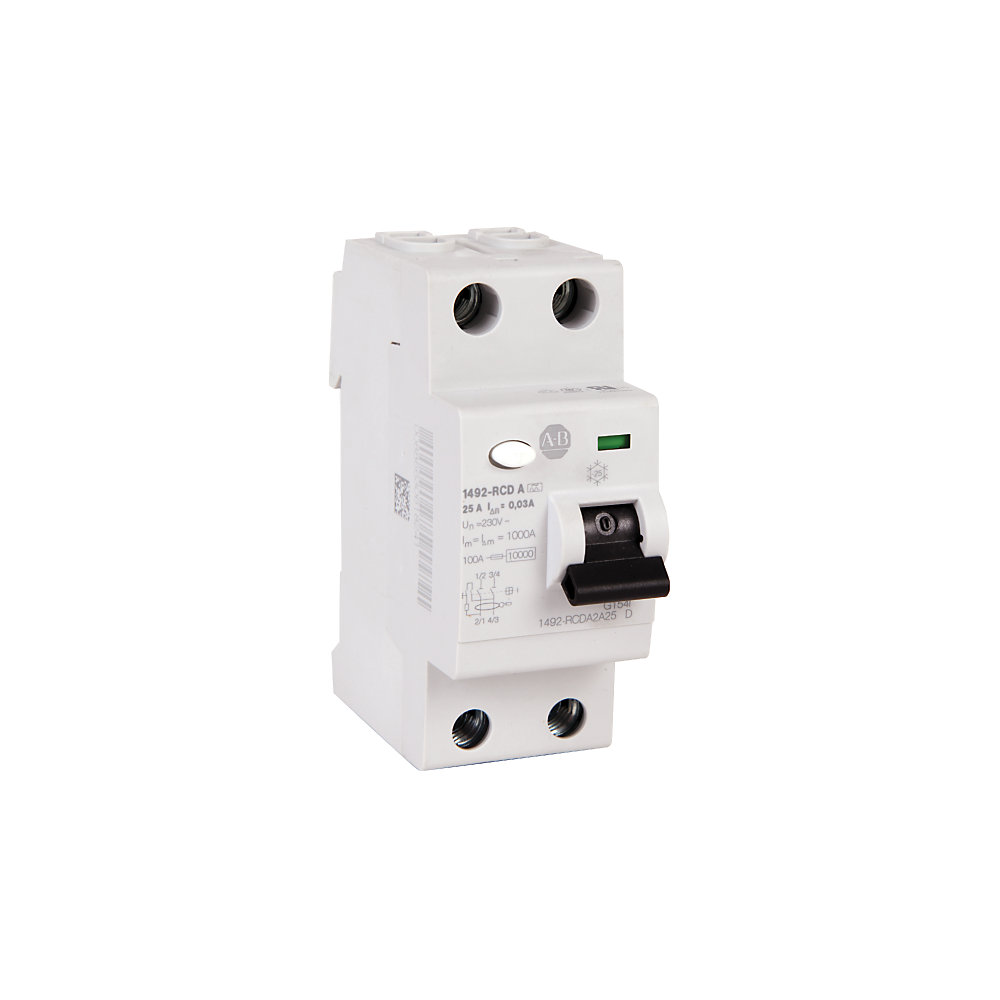 Allen-Bradley Residual Current Device 40 A, 2 P 1492-RCDA2A40-US