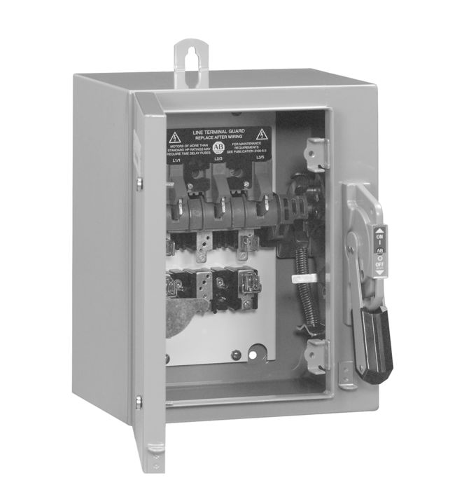 Allen-Bradley NEMA 1494G Enclosed Disconnect 1494G-EF3R6-412-414