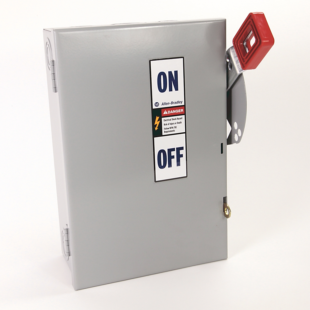 Allen-Bradley Heavy Duty Fusible Safety Discon Switch 1494H-BA3H2