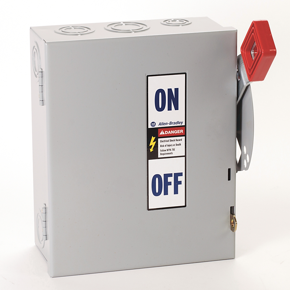 Allen-Bradley Heavy Duty Non-Fus Safety Discon Switch 1494H-BA3N