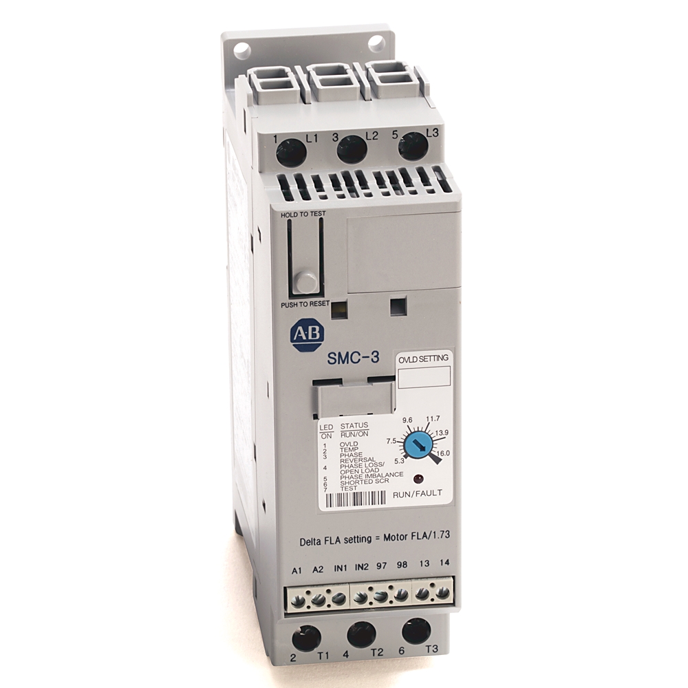 Allen-Bradley Encl. SMC-3 60 A Smart Motor Controller 150-C60FAD-1