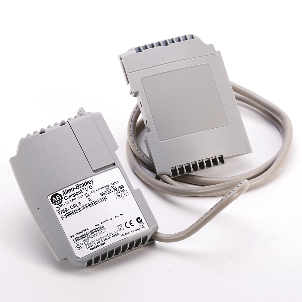 Allen-Bradley CMPLX 1 m Right to Left Bus Exp Cable 1769-CRL3