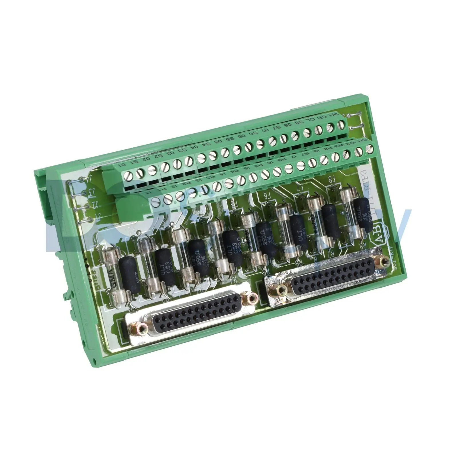 Allen-Bradley 1771-RTP3 high resolution isolated analog series module for the PLC-5 I/O system. This module provides isolated analog input or output f