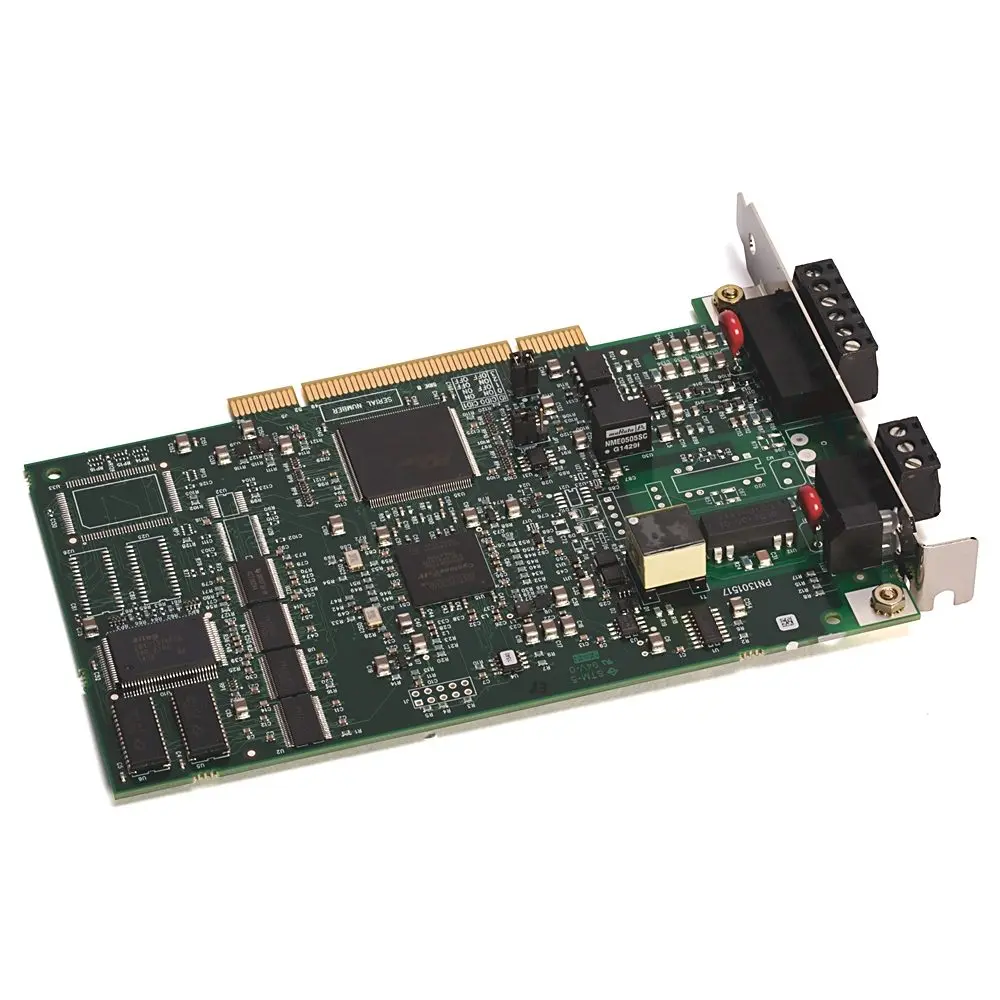 Allen-Bradley 1784-PKTX PCI bus interface card for industrial communication networks, functioning as a DH+, DH485, and Remote I/O (RIO) scanner. This