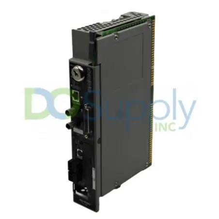 Allen-Bradley 1785-L80C PLC-5/80C processor module for ControlNet networks. This CPU features 80K words of user memory, supports up to 16K I/O points,