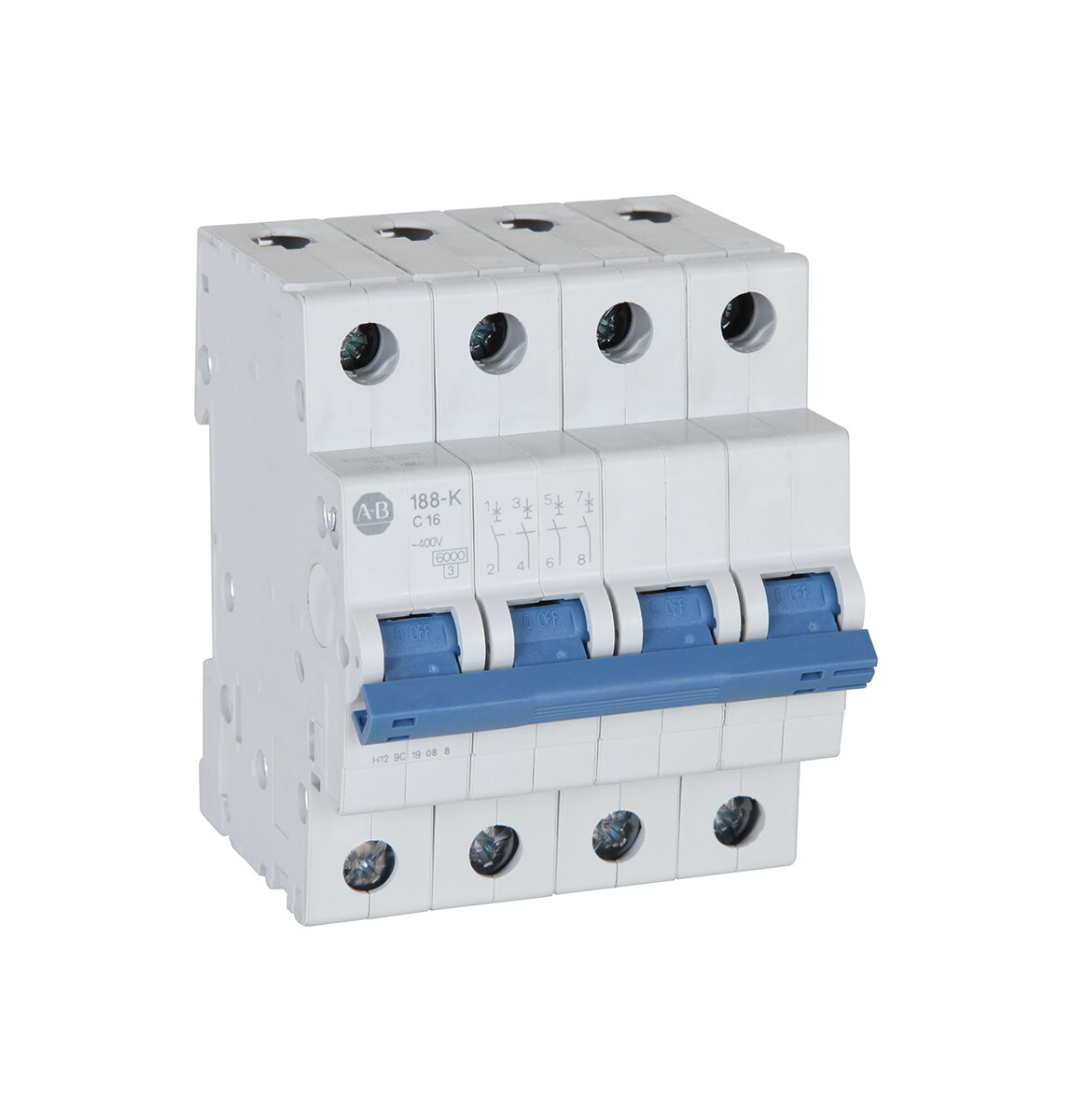Allen-Bradley 6 A Miniature Circuit Breaker 188-K4D060