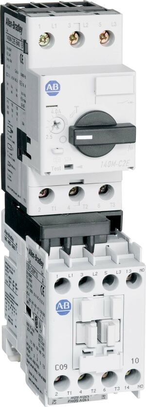 Allen-Bradley 0.40-0.63 A Economy Starter W/Ckt-Bkr 190E-AND1-CA63C-TE