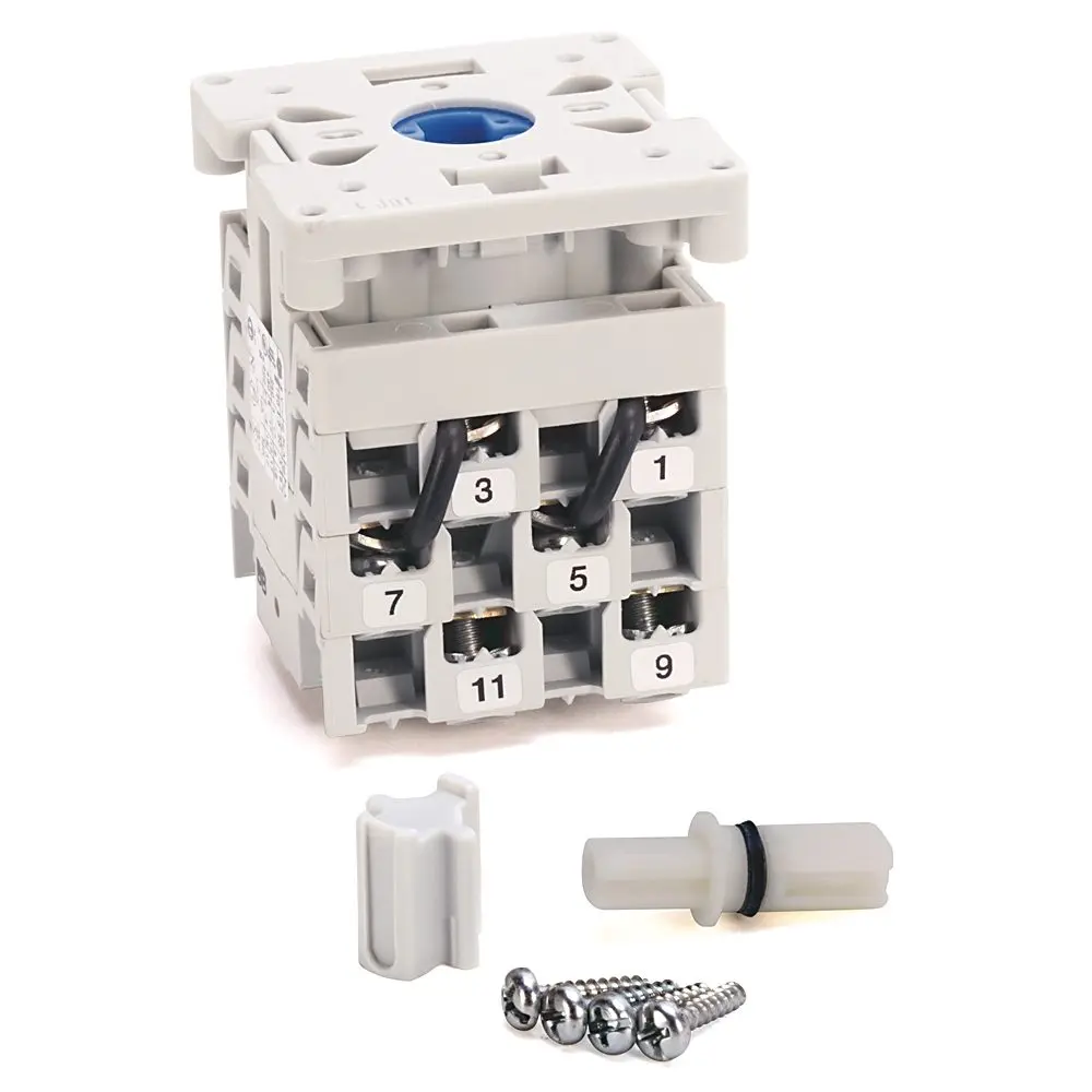 Allen-Bradley 194L-E25-1753 Bulletin 194L rotary disconnect load switch, 3-pole, 25A, 600V AC rated, housed in a NEMA 4/13 watertight/oiltight enclosu