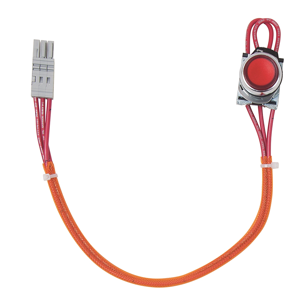 Allen-Bradley 22.5 mm Red LED PTT Pilot Light Kit 198-RUPPLM