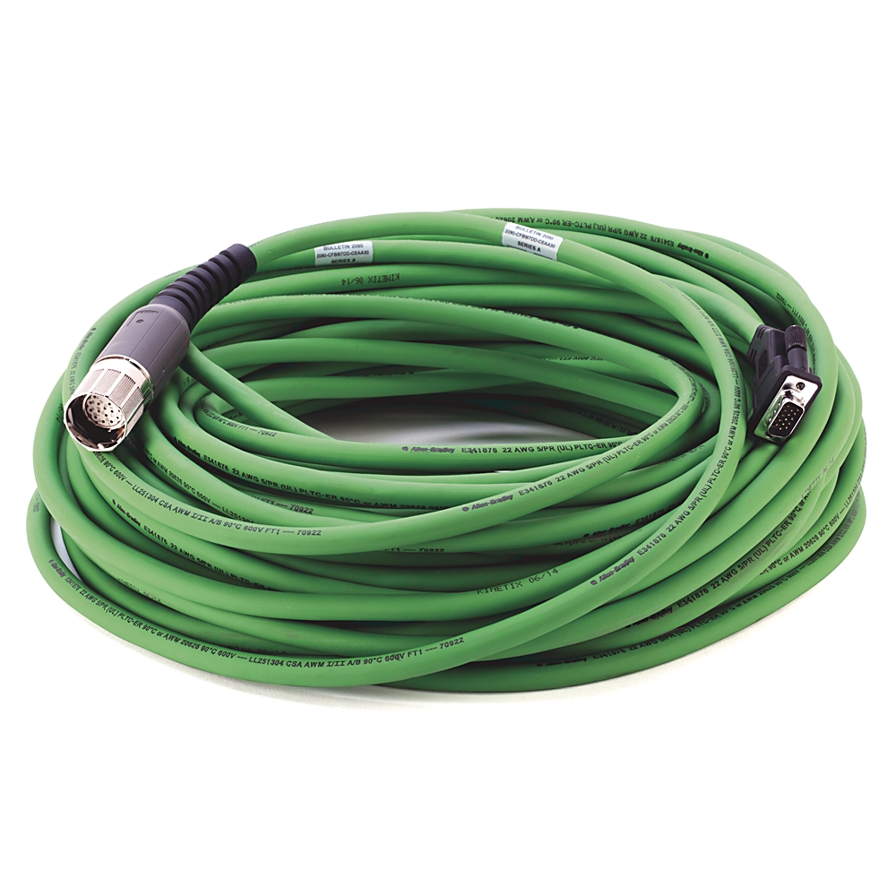 Allen-Bradley MP-Series 30m Servo Feedback Cable 2090-CFBM7DD-CEAA30