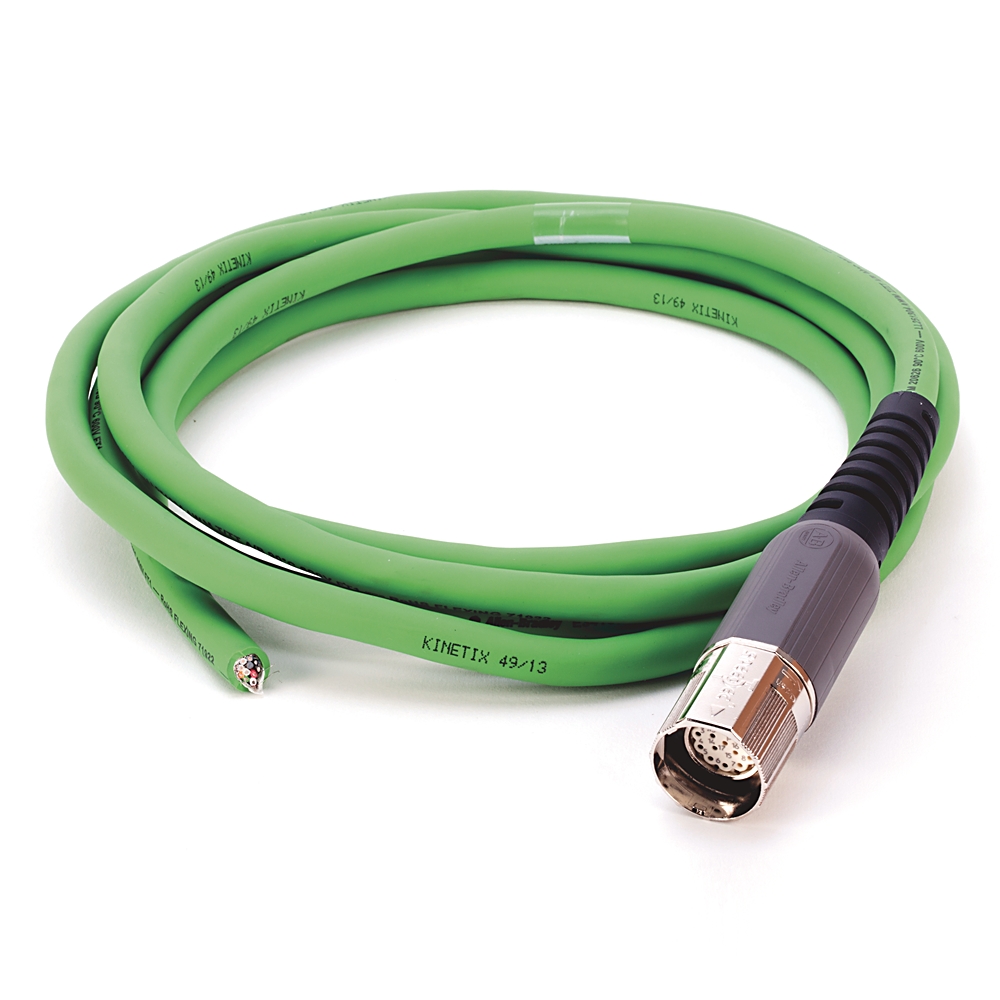 Allen-Bradley Kinetix 3m Flexible Cable 2090-CFBM7DF-CEAF03