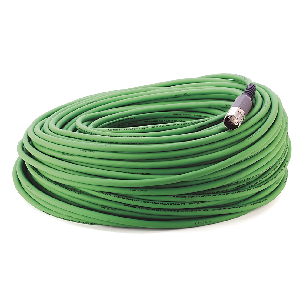 Allen-Bradley 90 m Length SpeedTec Flexible Cable 2090-CFBM7DF-CEAF90
