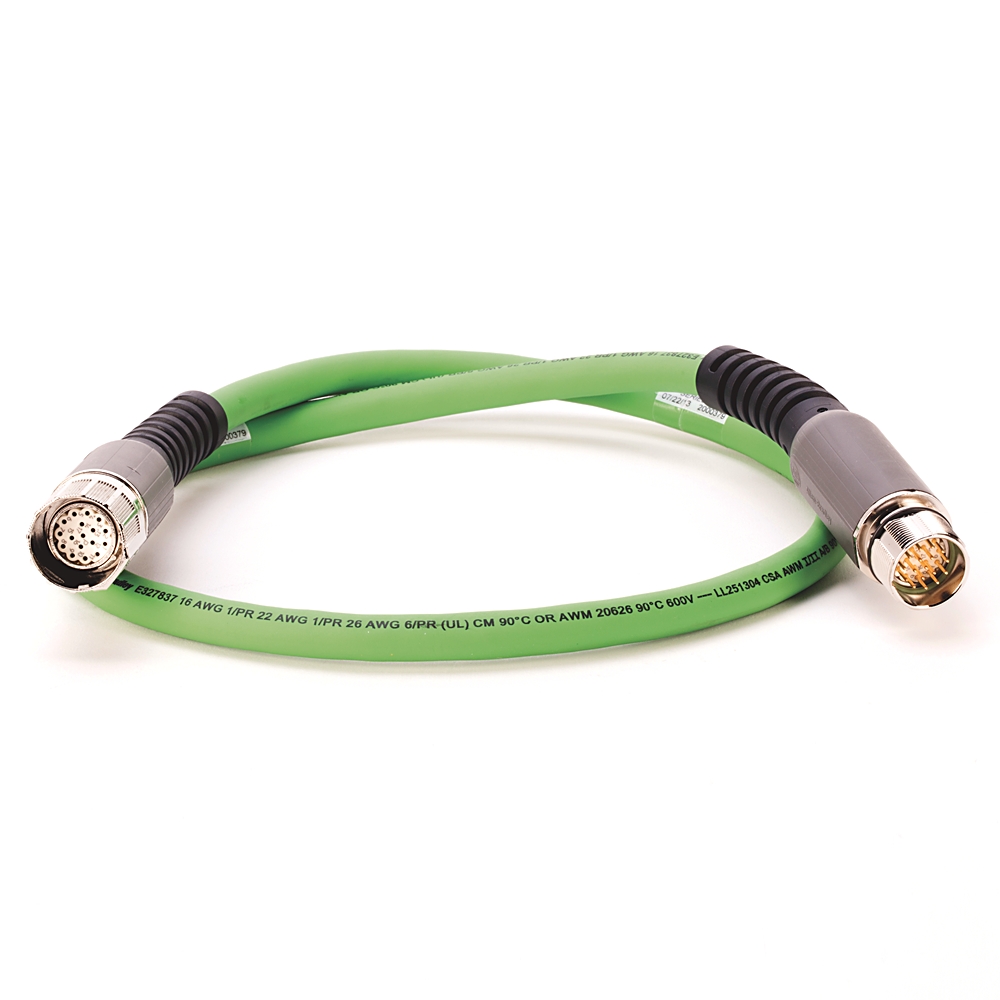 Allen-Bradley MP-Series 30 m Length Feedback Cable 2090-CFBM7E7-CDAF30