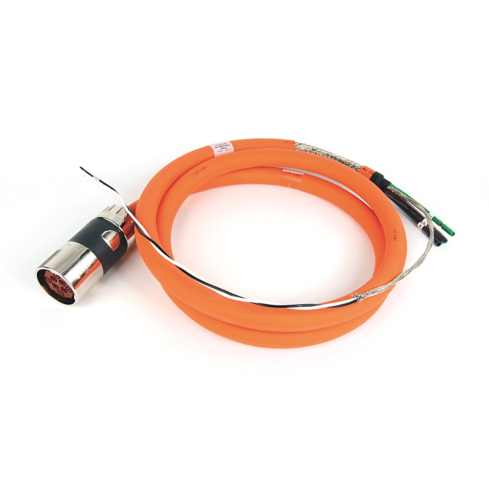 Allen-Bradley MP-Series 15m Power and Brake Cable 2090-CPBM7DF-08AA15
