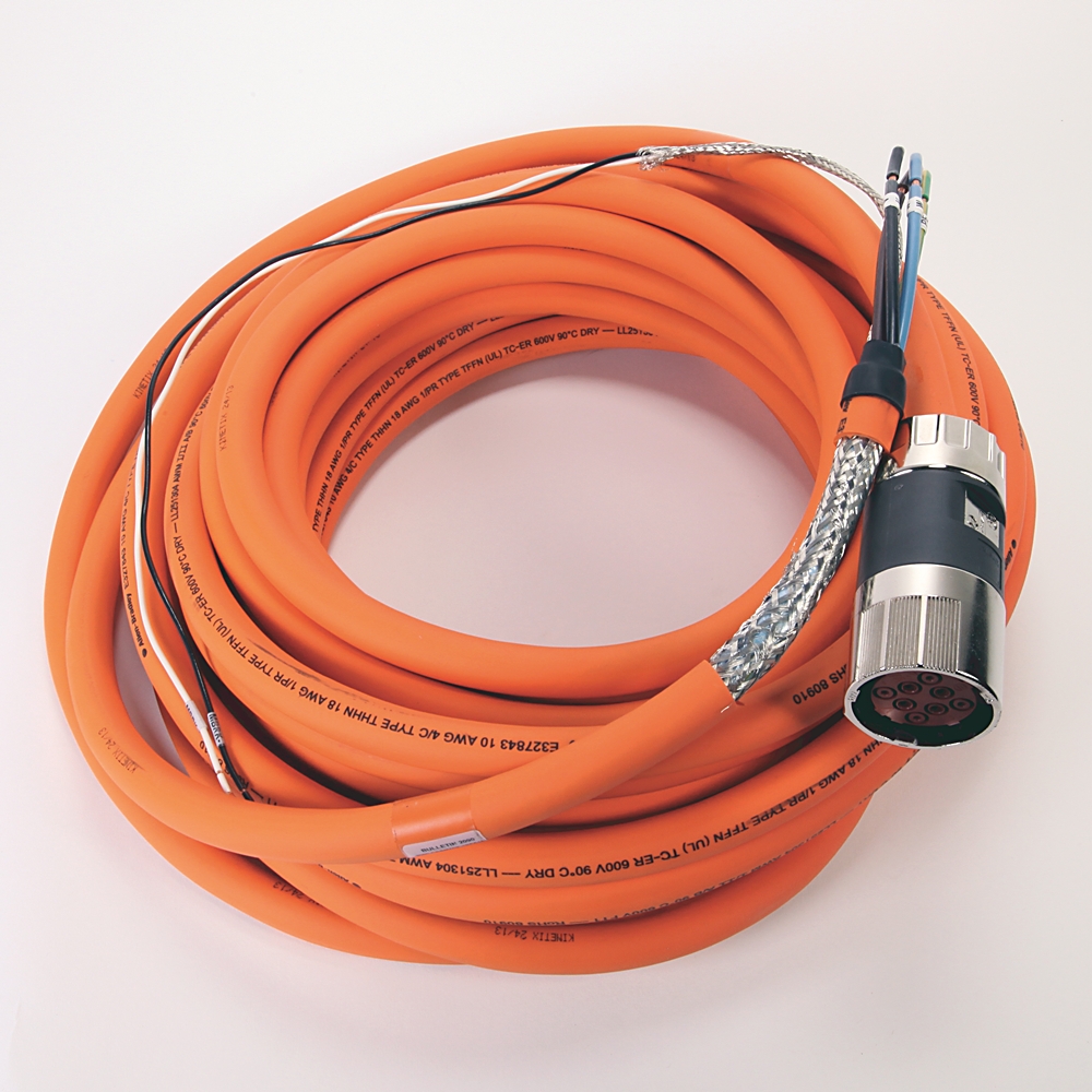 Allen-Bradley MP-Series 15m Standard Cable 2090-CPBM7DF-10AA15