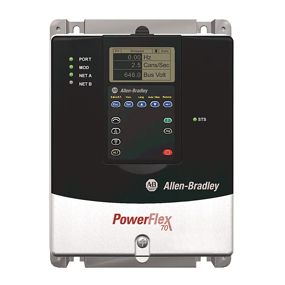 Allen-Bradley PowerFlex 70 AC Drive 8 A at 5 Hp 20A 20AD8P0A0NYNNEC1