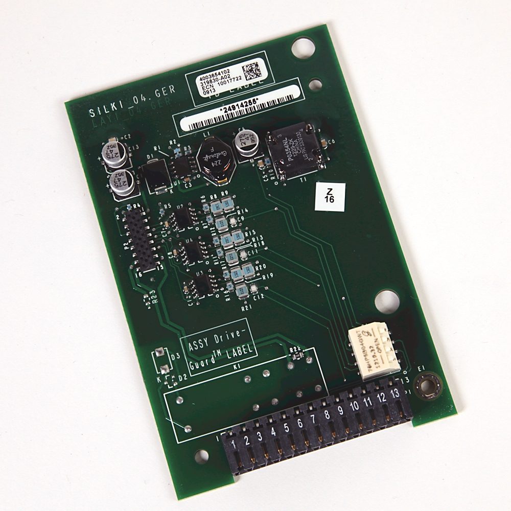 Allen-Bradley 20D-P2-ENC0 encoder feedback module for Bulletin 20D PowerFlex 755 AC drives provides high-resolution position and speed feedback for cl