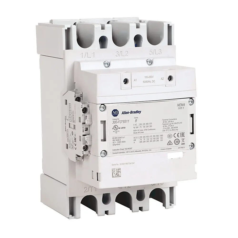 Allen-Bradley NEMA Size 5 Contactor Bus Bar Connection 300-FOD9311