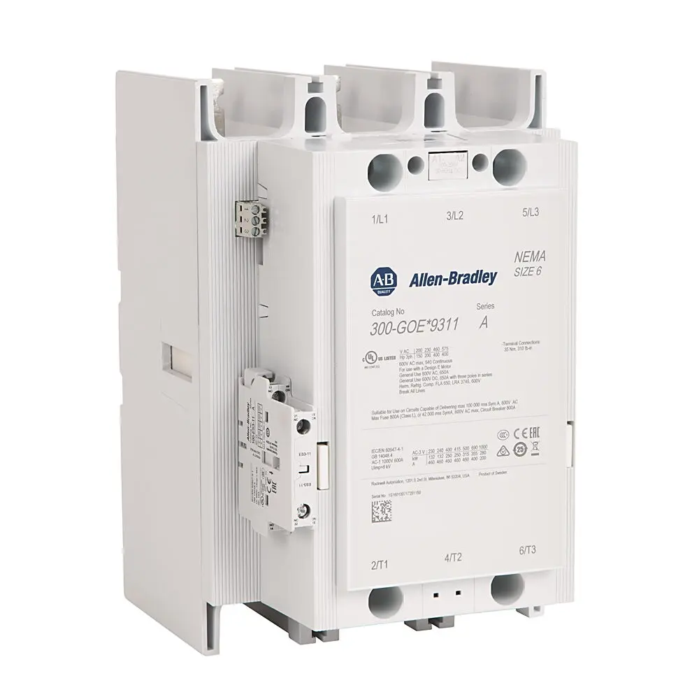 Allen-Bradley NEMA Size 6 Contactor Bus Bar Conn PLC 300-GOEJ9311