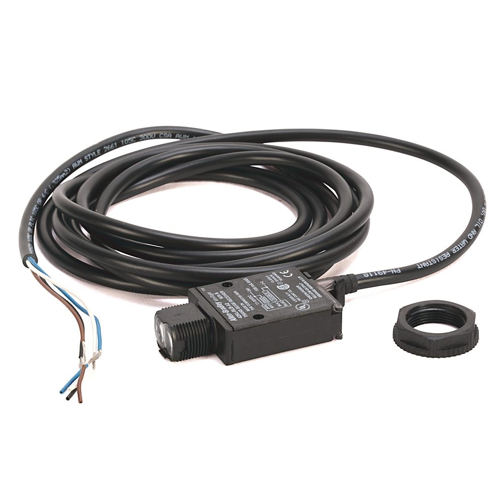 Allen-Bradley 42KL-E1EZBQ-A2 PhotoSwitch Minisight photoelectric sensor transmitter from Bulletin 42KL. Designed for general-purpose object detection