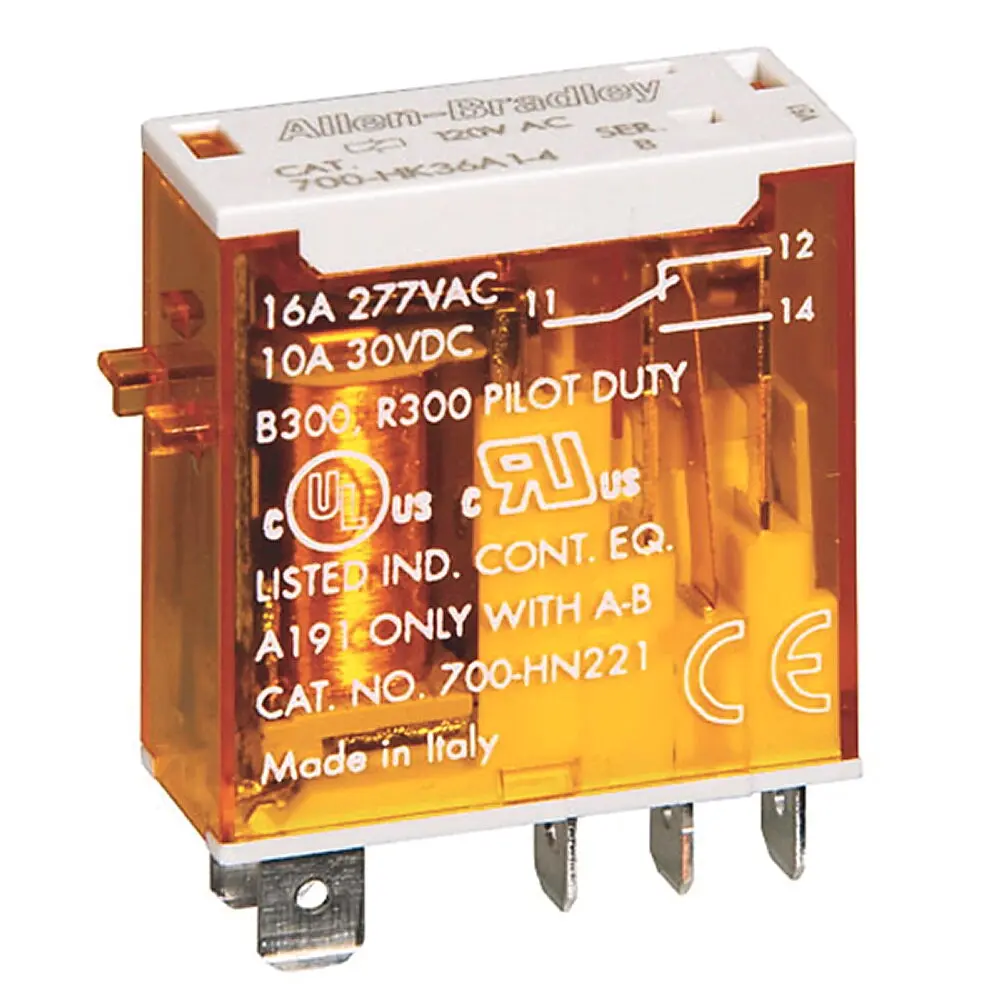 Allen-Bradley 24V DC GP Slim Line Relay 700-HK36Z24-4