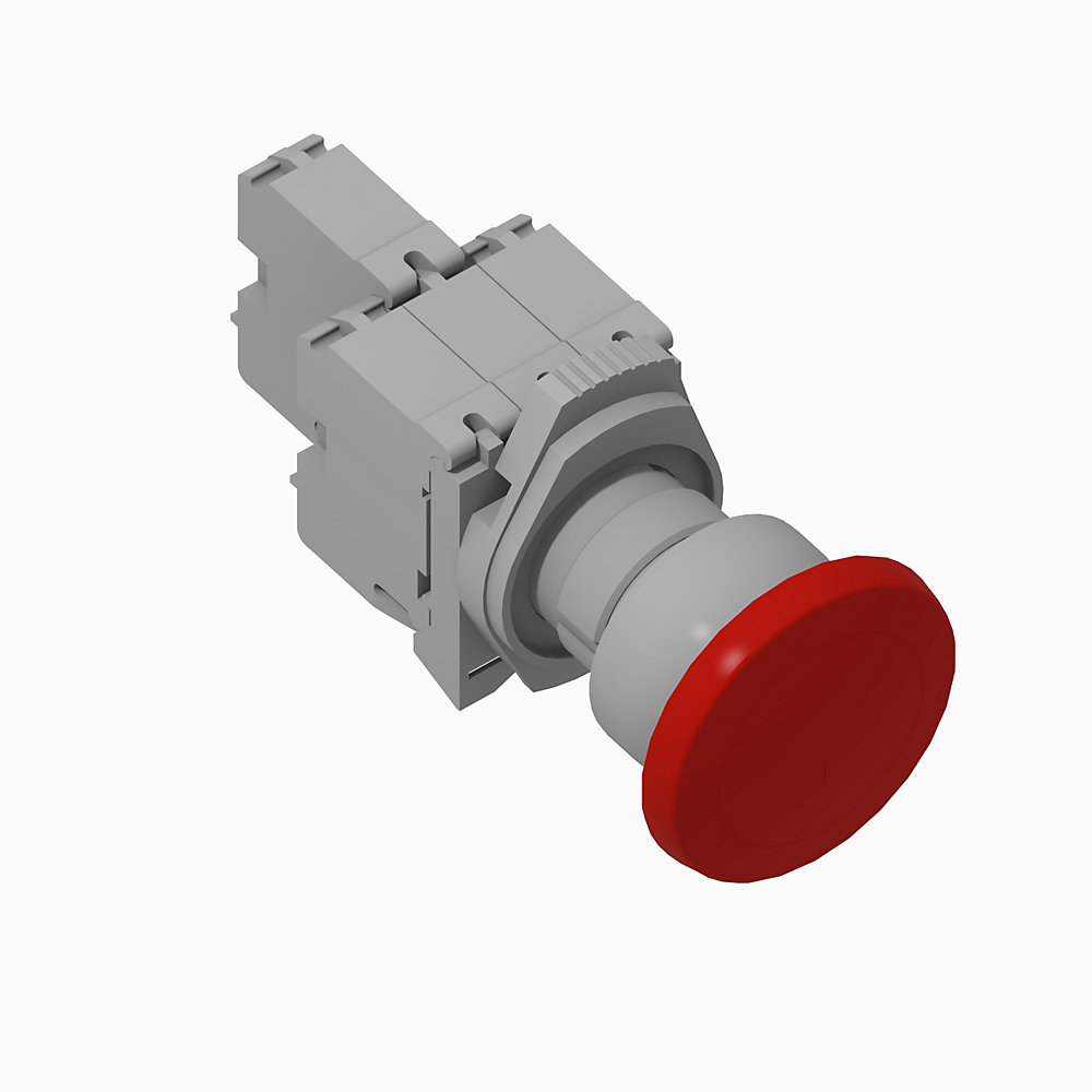 Allen-Bradley 22mm Momentary Push Button 800F PB 800FM-MM44MX22