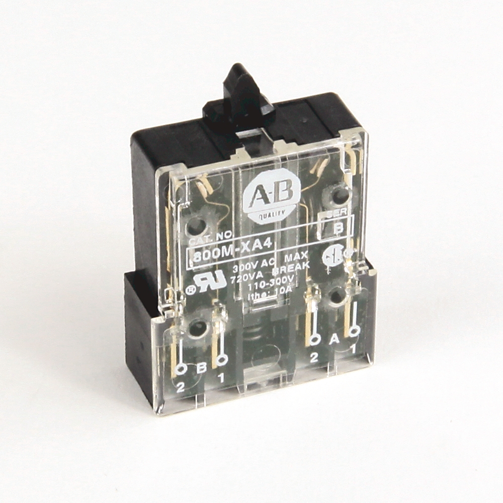 Allen-Bradley 22mm Contact Block 800M PB 800M-XA4