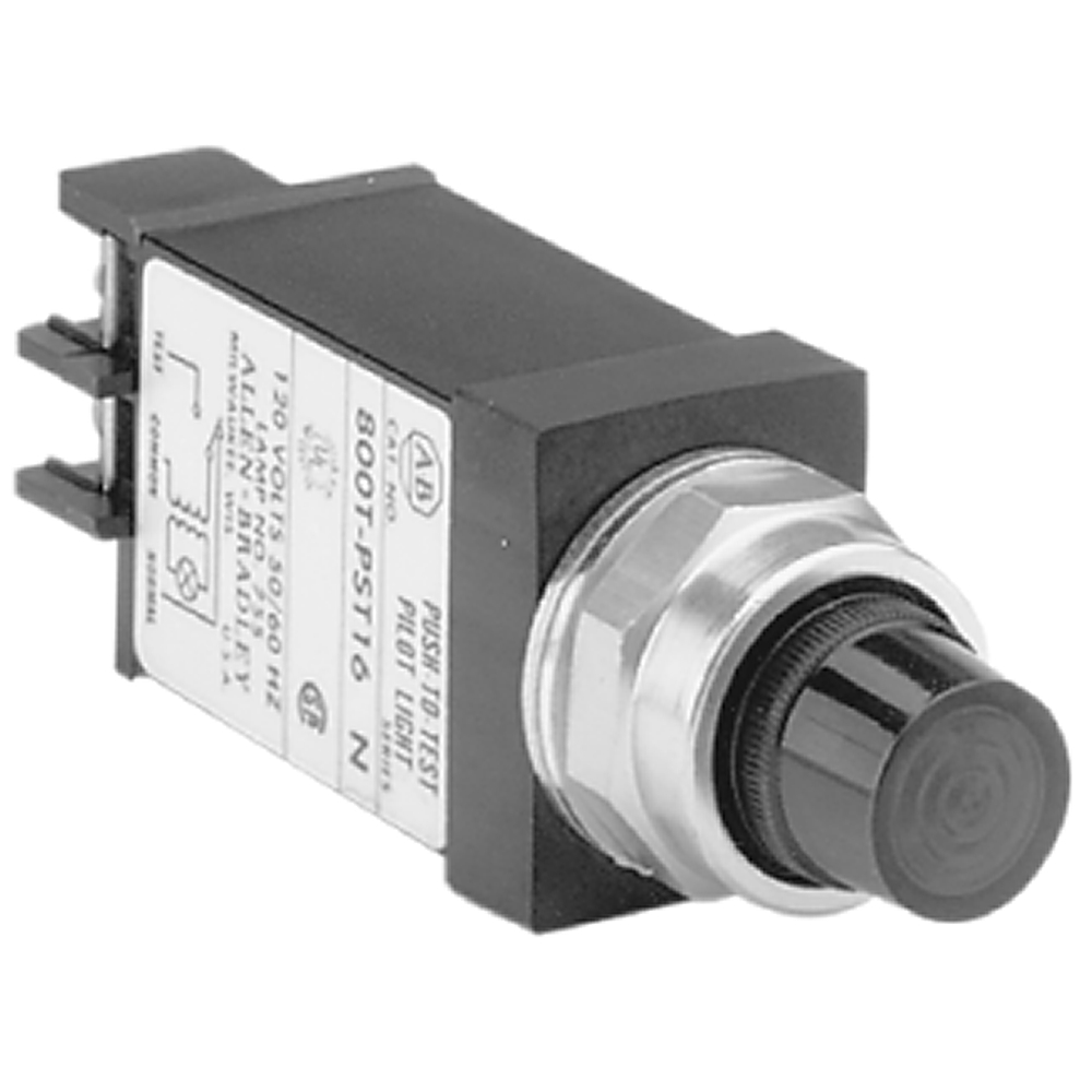 Allen-Bradley 18mm Pilot Light 800T PB 800T-PST16W