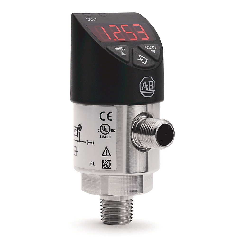 Allen-Bradley Standard Solid-State Pressure Sensor 836P-D2NMGA60PA-D4