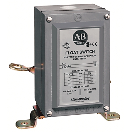 Allen-Bradley Electro-Mechanical 840 Float Switch 840-A1