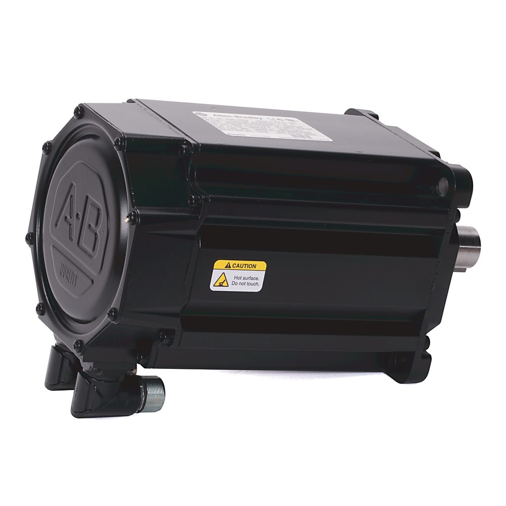 Allen-Bradley MPL-B520K-MJ74AA Kinetix MPL series brushless servo motor, 200V AC, 5.2 Nm continuous torque, 15.6 Nm peak torque, 5000 RPM maximum spee
