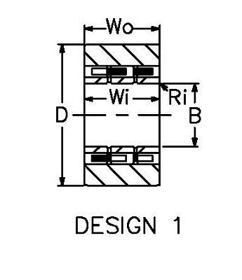 American Roller Bearing A4467 Cluster Mill Bearing