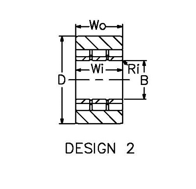 American Roller Bearing A4587F Cluster Mill Bearing