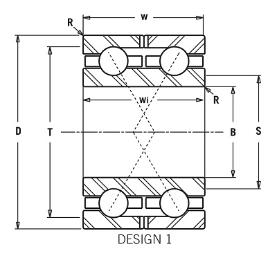 American Roller Bearing BAC5965D Angular Contact Double Bearing