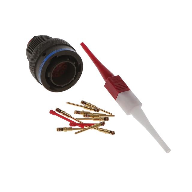 Amphenol MS3476W12-8P — 8 (Power) Position Circular Connector Plug, Male Pins Crimp
