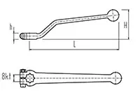 Anchor Fluid Power Aluminum Handles A03636
