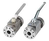 Anchor Fluid Power AEF Series Two-Way Block Body Flat Face Ball Valves AEF3#12