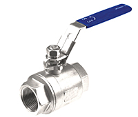 Anchor Fluid Power MV2B 2000 WOG Two-Way Stainless Steel Ball Valves MV2BN1-2T