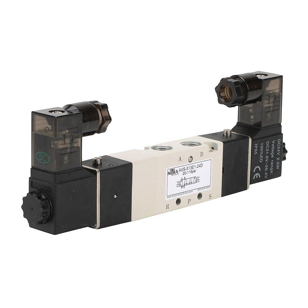 NITRA pneumatic solenoid valve - AVS-513E1-24D