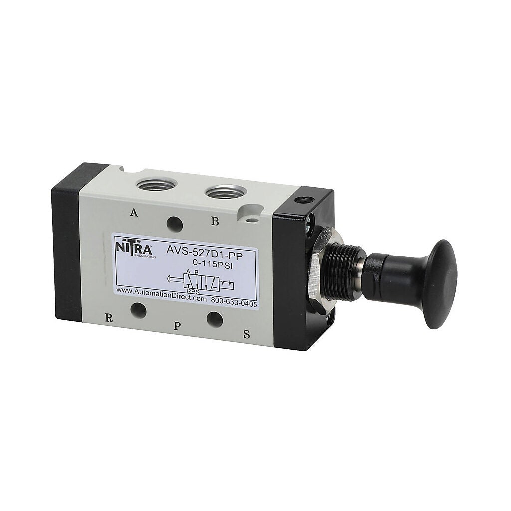 NITRA pneumatic manual valve - AVS-527D1-PP