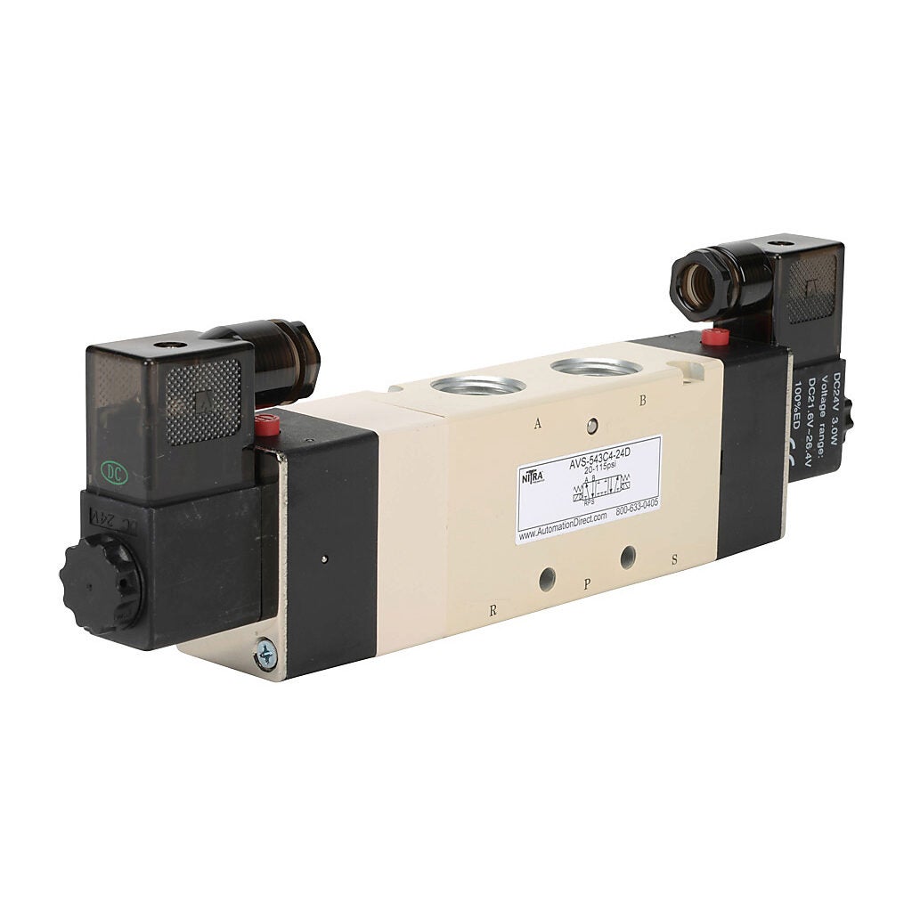 NITRA pneumatic solenoid valve - AVS-543C4-24D