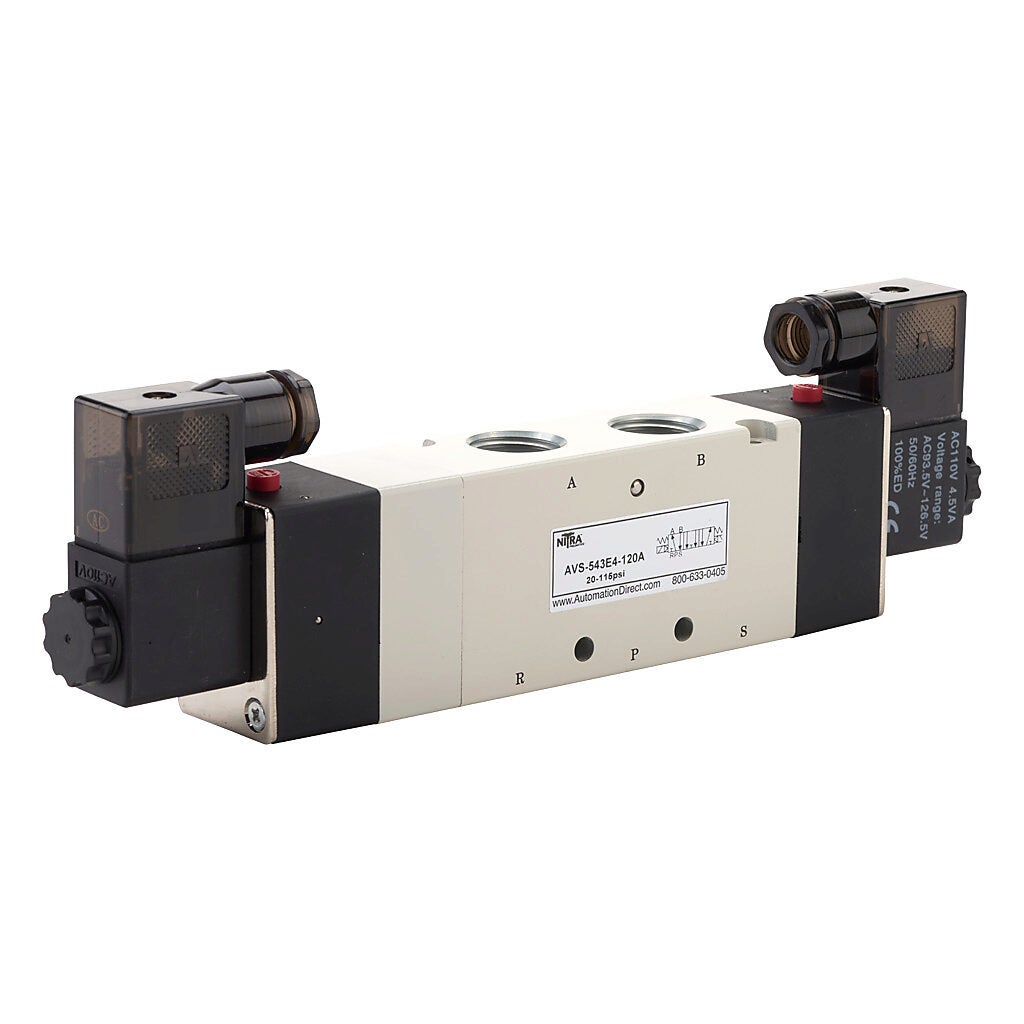 NITRA pneumatic solenoid valve - AVS-543E4-120A