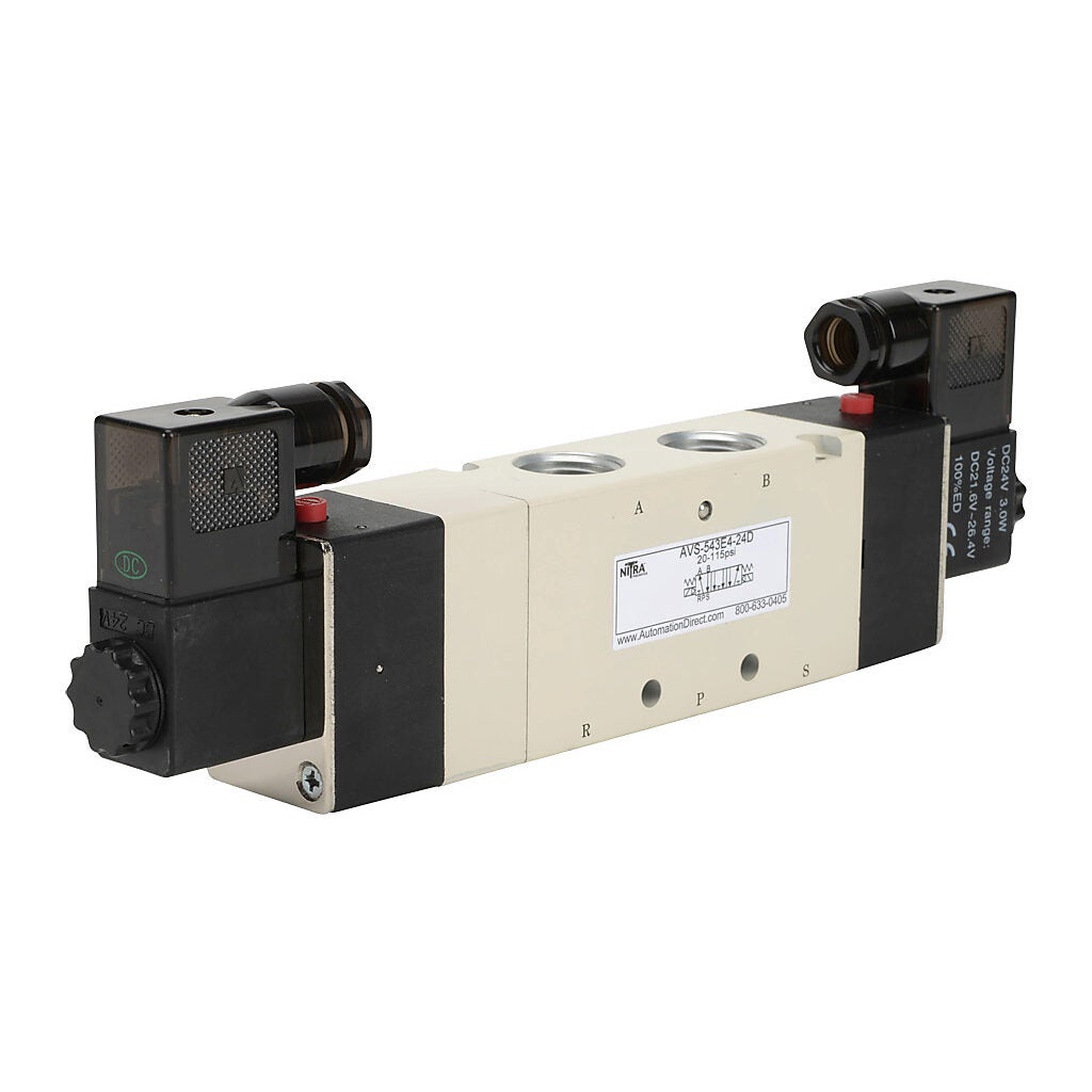 NITRA pneumatic solenoid valve - AVS-543E4-24D
