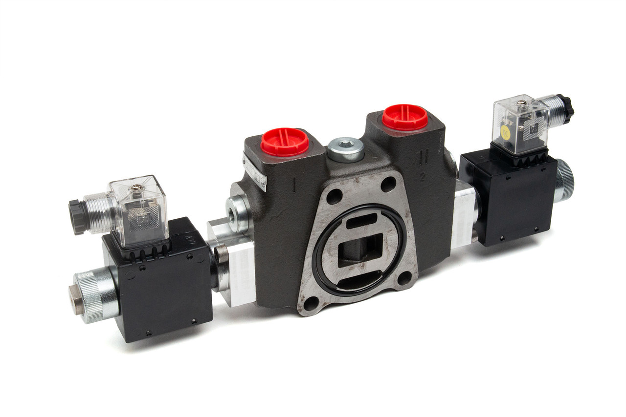 PC100 Sectional Control Valve 12 VDC, 3 Way 3 Pos Work Section, 21 GPM, 3625 PSI, 220888