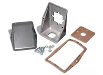 Baldor 36CB5001A06SP conduit box kit designed for NEMA 182-4T frame motors. Provides a replacement or upgrade enclosure for motor electrical connectio