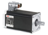 Baldor BSM80C-350AA brushless servo motor, 6000 RPM, D100D frame, TENV enclosure, 300V. Designed for precision motion control applications requiring h