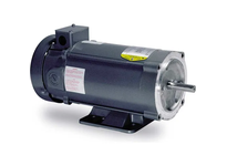 Baldor CD5318 1 HP, 1750 RPM DC wound field motor with NEMA 56C frame and Totally Enclosed Fan Cooled (TEFC) enclosure. Operates on 180V DC, 60 Hz, wi