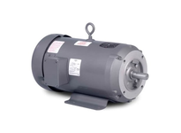 Baldor CD7503 3 HP, 1750 RPM DC wound field motor with NEMA 215C frame and Totally Enclosed Fan Cooled (TEFC) enclosure. Designed for variable speed a