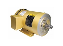 Baldor CEM3546T 1 HP, 1760 RPM, 3-phase NEMA Premium Super-E motor with 143TC frame and Totally Enclosed Fan Cooled (TEFC) enclosure. C-face design wi